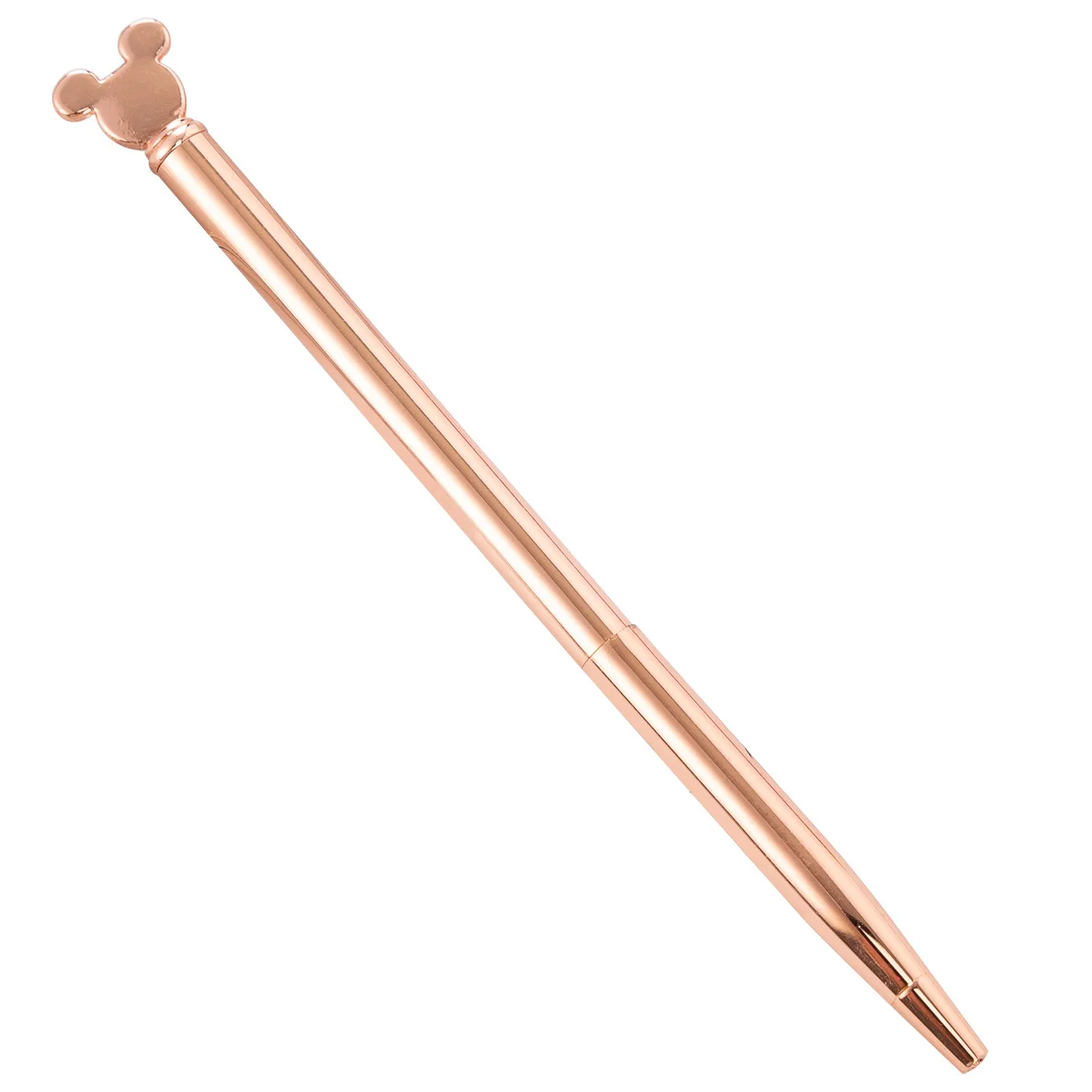 Animal head New Mickey Mouse Ballpoint Pen Creative cartoon student stationery metal pen Gold ballpoint pen