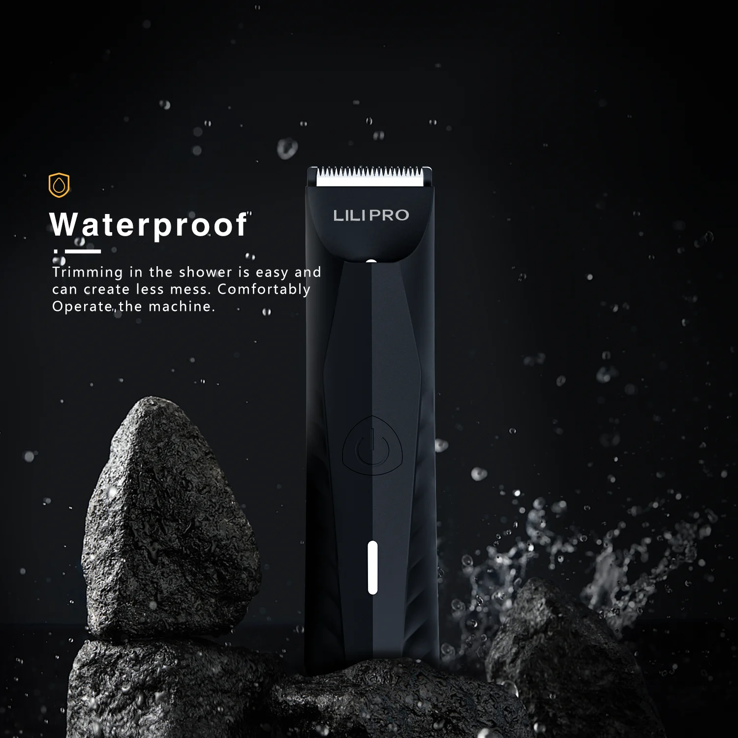 LILIPRO B4 Waterproof Electric Shaver Groin Sensitive Private Parts Intimate Shaver Body Hair Trimmer