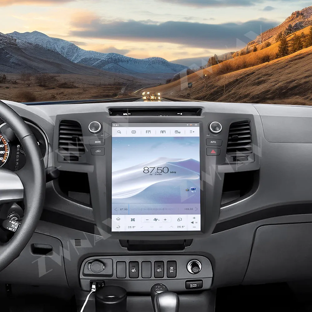 ZWNAV 12 1 дюймов Carplay для Toyota Fortuner 2007-2015 автомобильное радио GPS навигация мультимедийный видеоплеер Автомагнитола