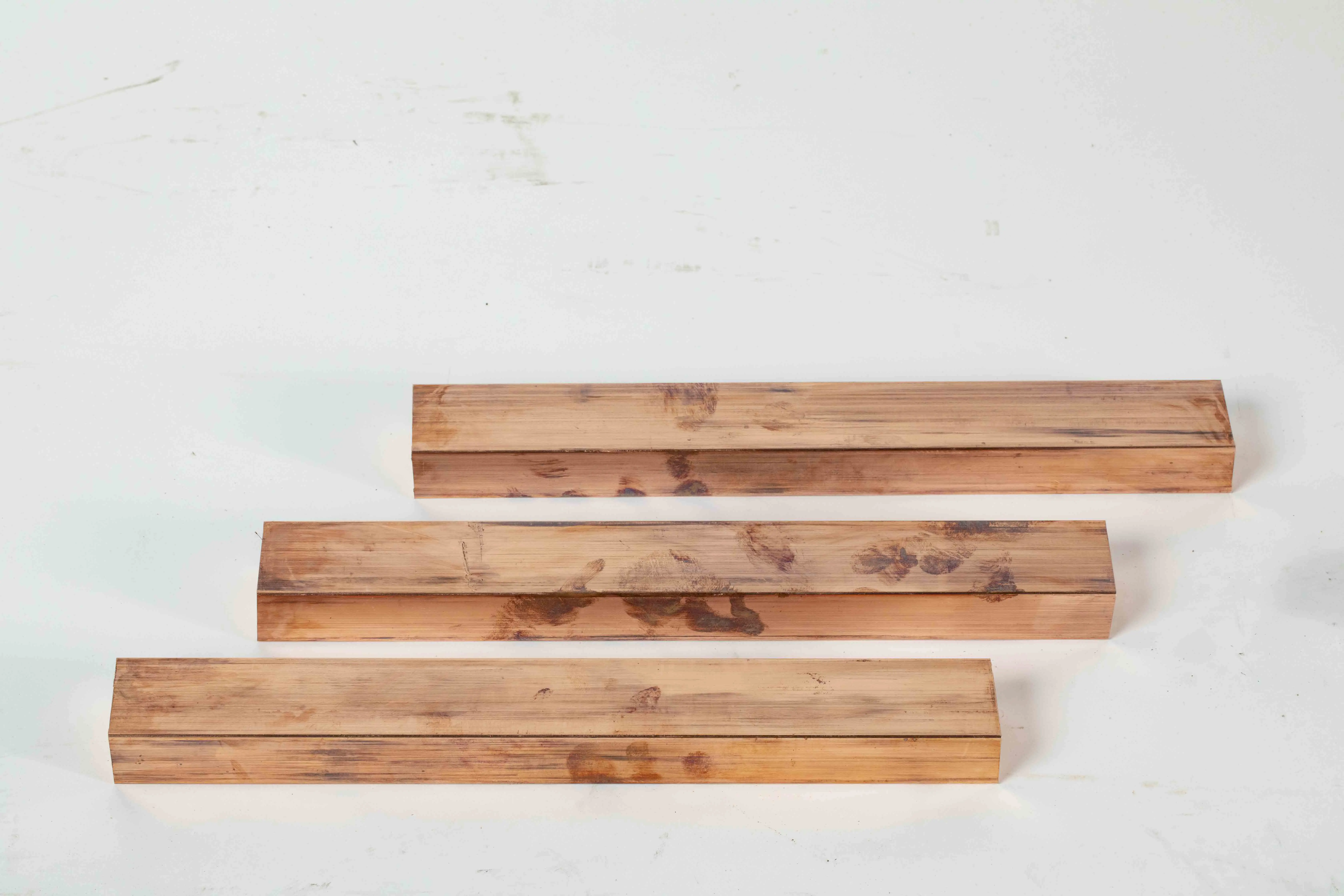 Manufacture Price copper flat bar round edge platinum copper bar system copper bar ingot paperweight