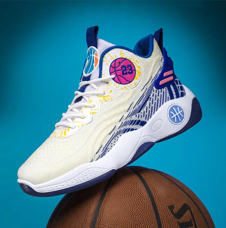 New high-top Curry breathable Boots non-slip shock-absorbing basketball shoes