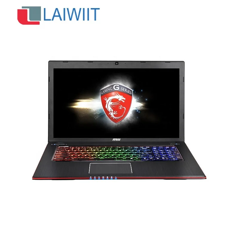 LAIWIIT Msi Used laptop gaming computer i7  2Gb Grphics cheap laptops core i7 16gb