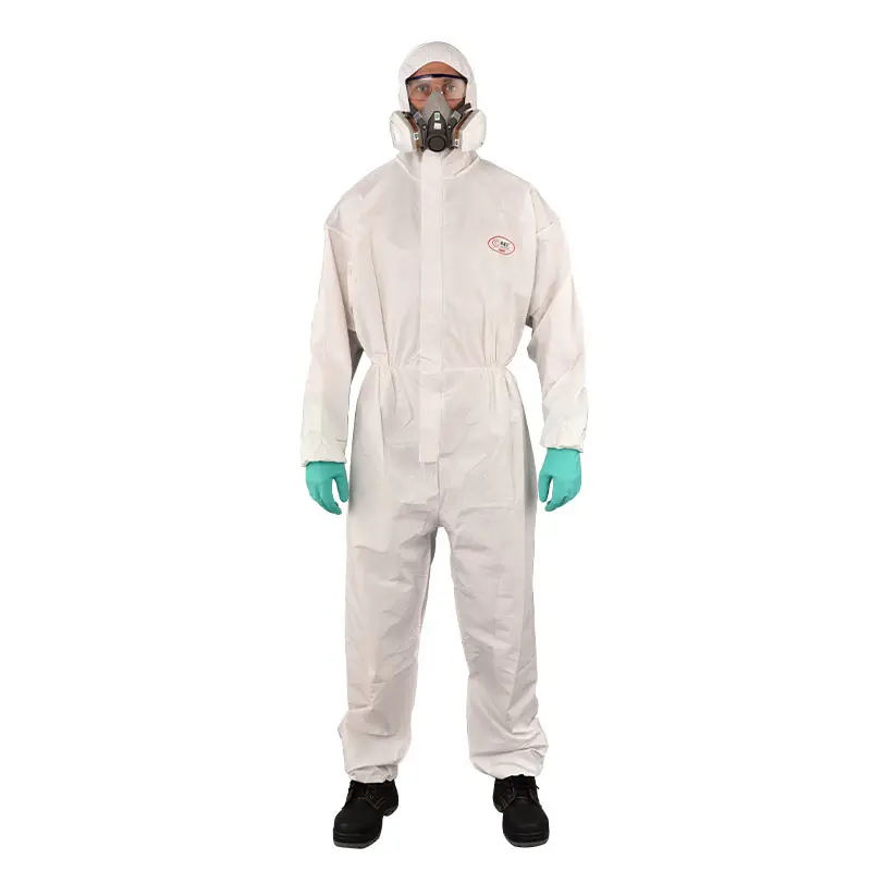 workwear suits Konzer New designer TYPE 5 6 ppe working coveralls industrial wholesale antistatic coverall winter work coveralls
