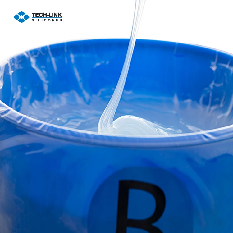 Factory Directly Good Quality High Temperature silicone raw material high transparency clear 40 Shore A liquid silicone rubber