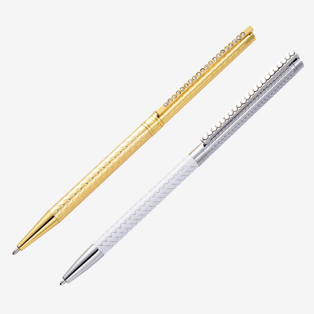 Cheap and high-quality metal luxury recycled promotional ball pen, Gifts for wedding guests / best selling metal pen items