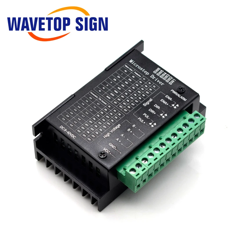  Драйвер шагового двигателя WaveTopSign 42/57/86 TB6600 32 сегмента улучшенная версия 4 0 А 9-42 В постоянного тока