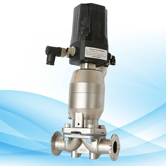 Ace BPE 3-A SS316L Sanitary Stainless Diaphragm Valve With Silicone Seal
