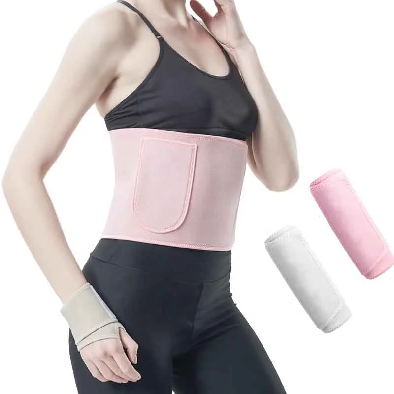 Premium Waist Trainer Belt for Women Low Back and Lumbar Support with Silver Ion Layer