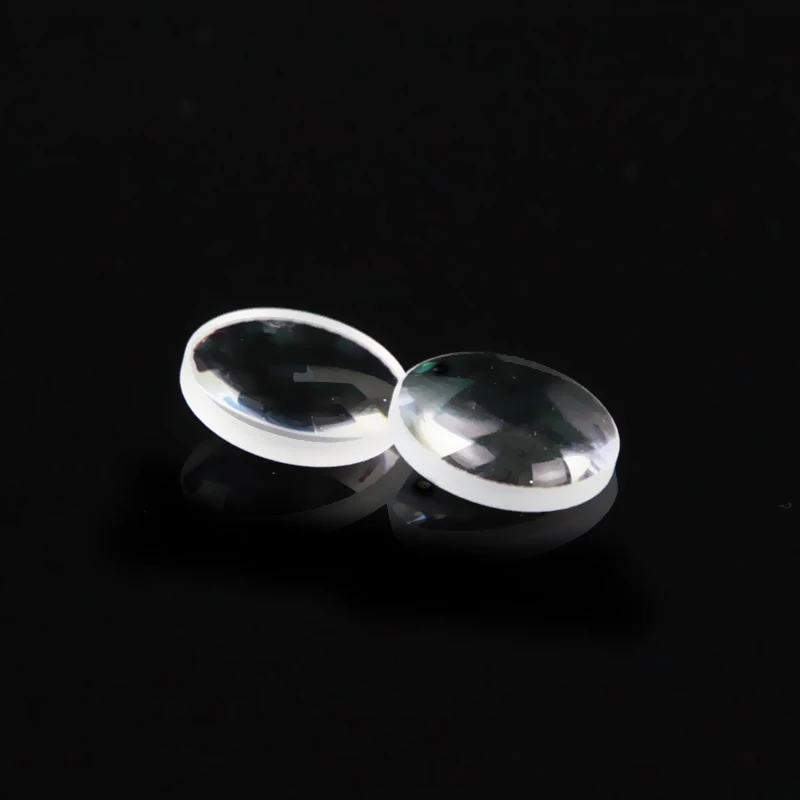 Диаметр 5 мм, фокусное расстояние 10 мм, лазерный плавленый УФ кварцевый плоский выпуклый объектив