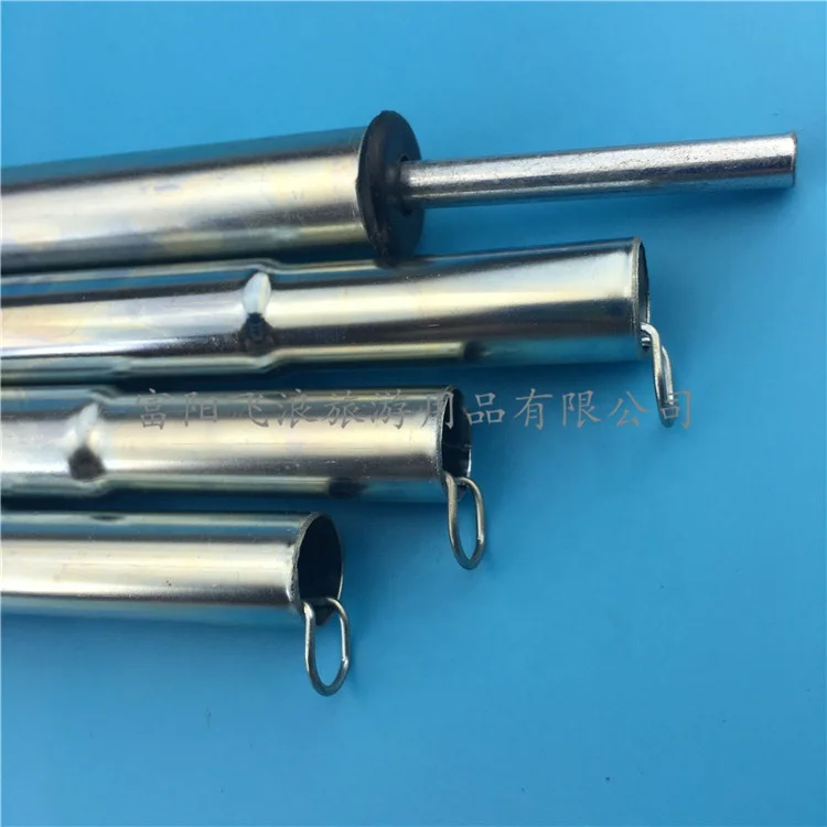 2m Galvanized Iron Pipe Antiseptic Outdoor Camping Support Awning Frames Tent Pole