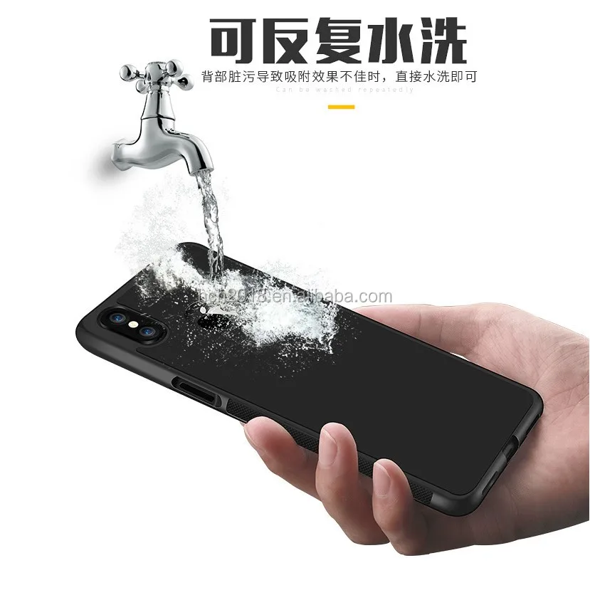 
Anti-gravity mobile phone case for iPhone XS Max XR magic nano mobile phone case for Sam mobile phone case for iPhone XS Max XR 