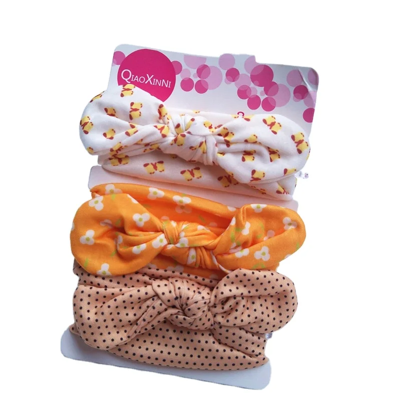 Hair Headband Big Bows for Baby Girls Hair, Children Beautiful Fabric Bow Headband