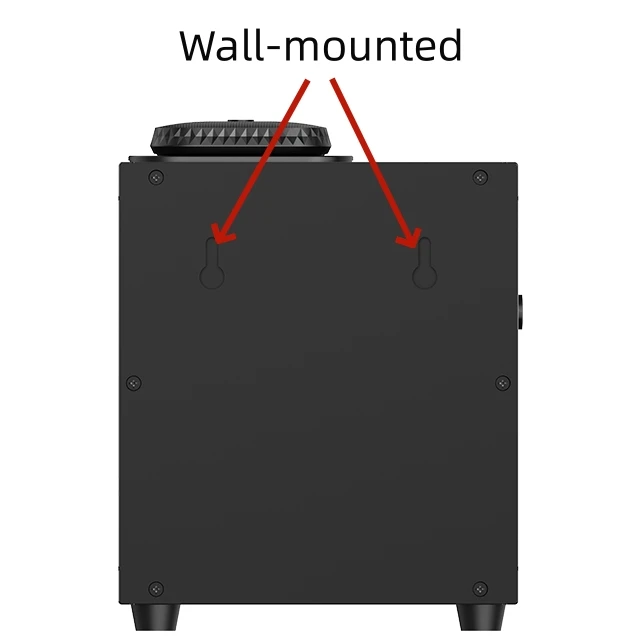 Hot Selling A300 Waterless Scent Diffuser Machine Smart Lock Electric Essential Oil Diffuser Aroma Diffuser Black Metal 12V 8W