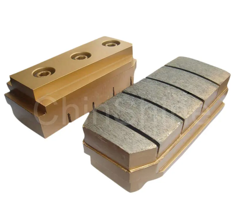 140mm diamond fickert tools for grinding Granite on automatic polishing machine