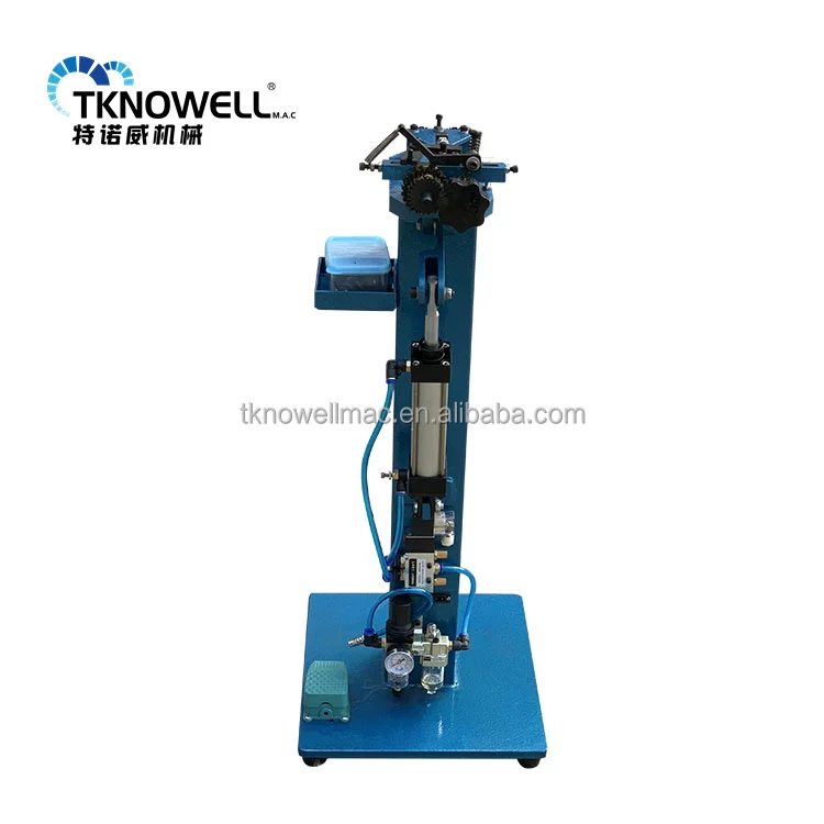 TKNOWELL Leather Belt Looping Locking Machine With Bulk Nails Leather Belt Looping Buckle Stapling Nailing Machine