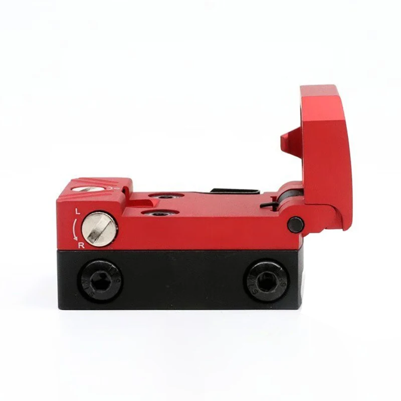 Outdoor Tactical Hunting Collapsible Holographic flippable Red Dot Sight Reflex Sight Fit 20mm