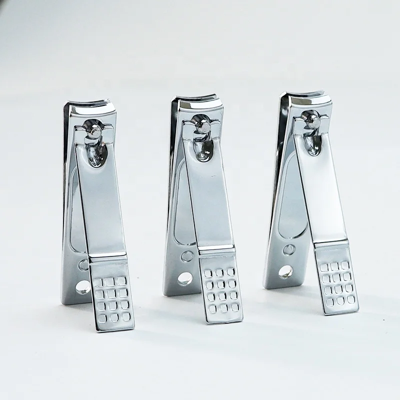 Wholesale Stainless Steel Flat Blade  Nail Cutter Clipper With Customized Logo