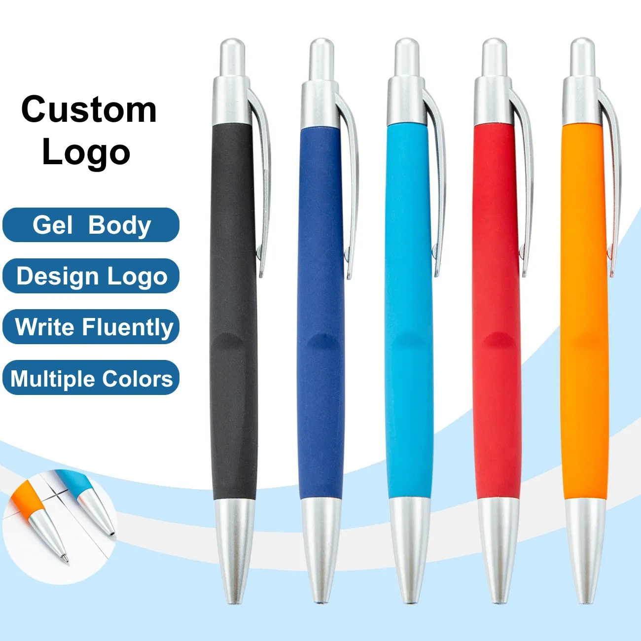 Best Selling High Quality Promotional Gifts Customized Plastic Ball pen Ballpoint Pens Hotel Pens With Custom Logo