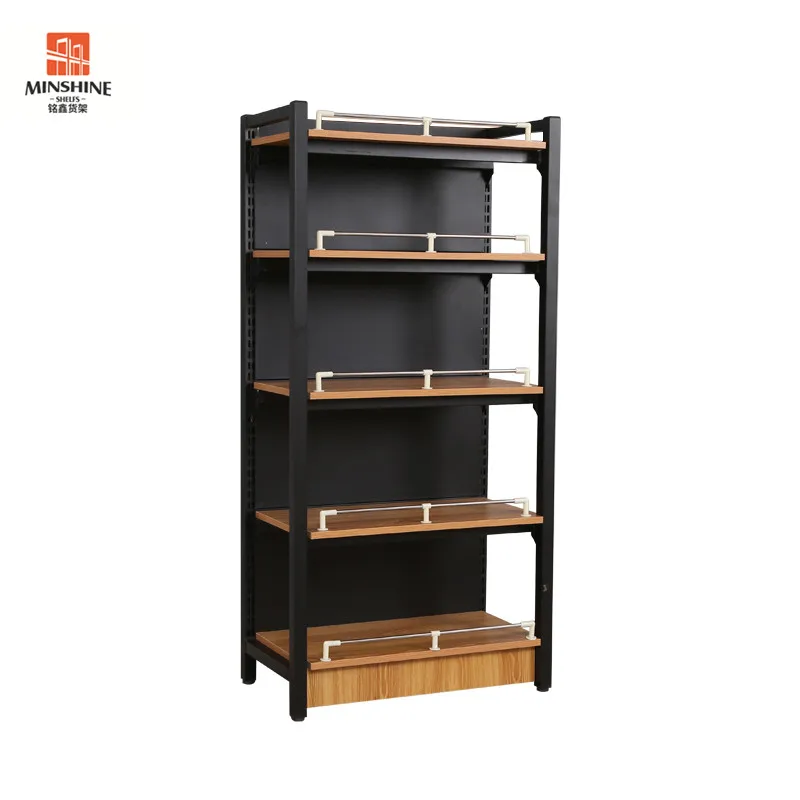 Manufacturer Retail Customized Steel Rack Shelf Supermarket Shelving For Store Display