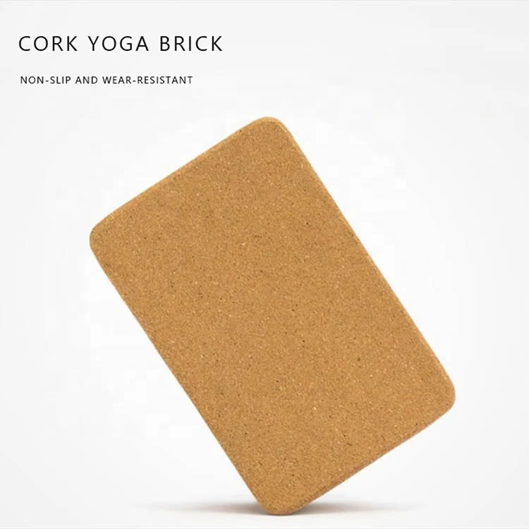 cork yoga block  Wholesale custom Light Weight Non-Slip Foam Yoga Brick