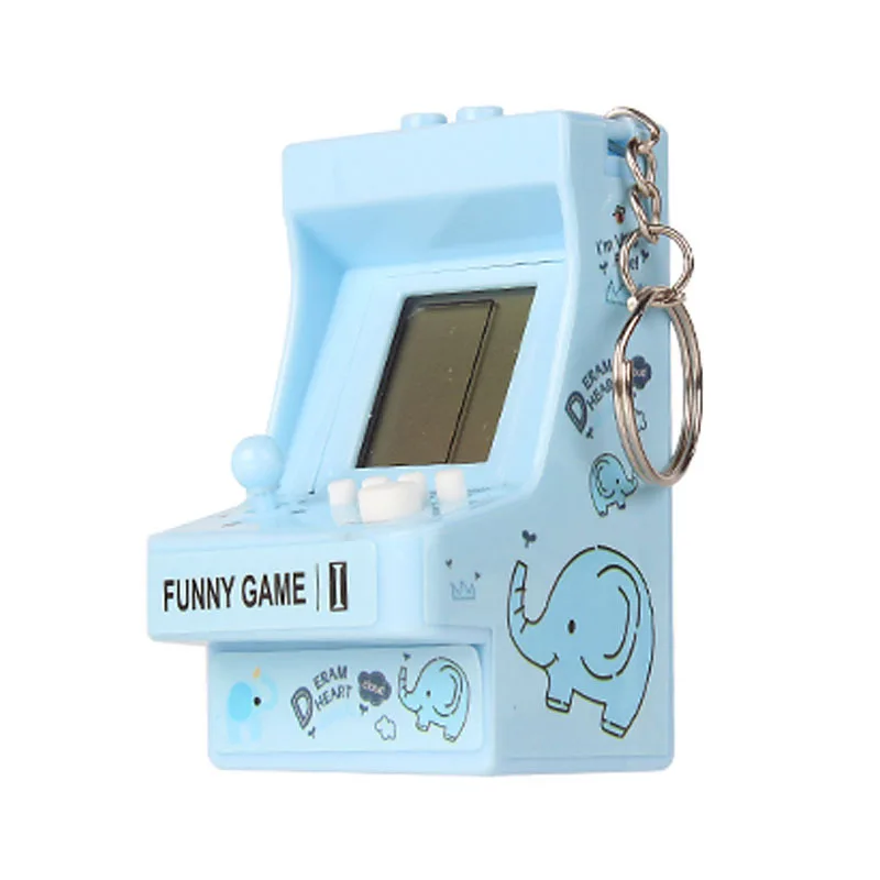 Unique Cute Handheld Retro Console Brick Game Kids Fidget Toys Puzzle Game