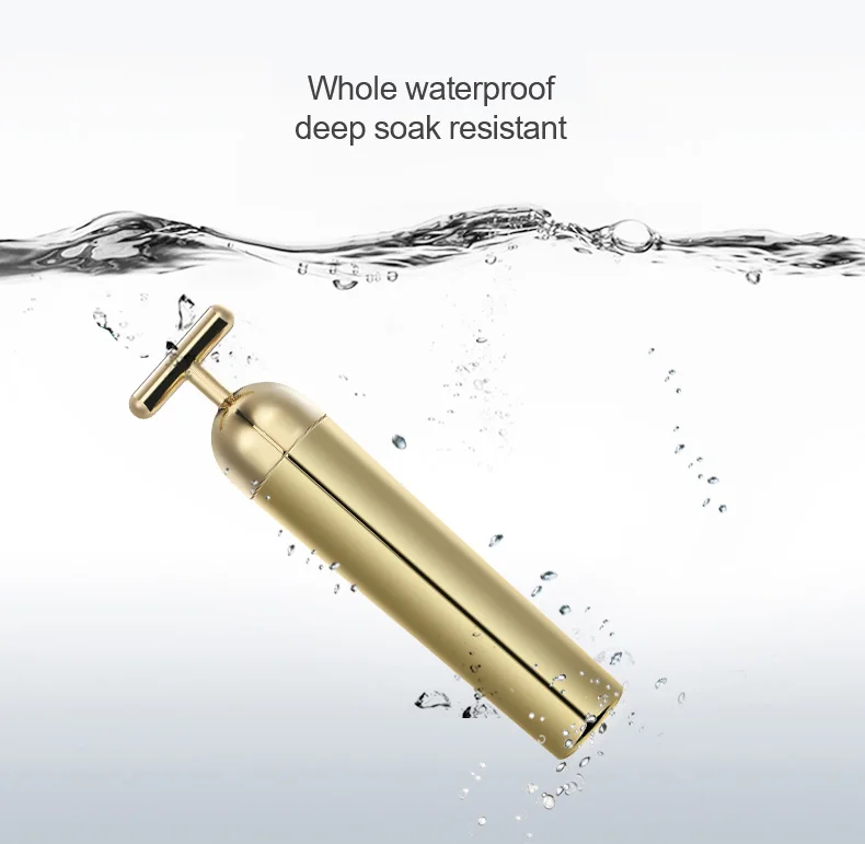 Best selling tighten device skin T-shaped design face massage tool handheld waterproof skincare tool massager face electric