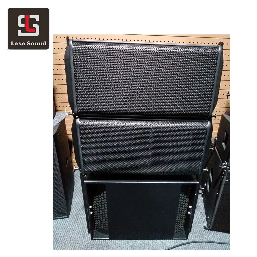 12-Inch Lase sound Audio Church Line Array Speaker professional pa System Powerful 1000W Active Outdoor Use Wooden Material