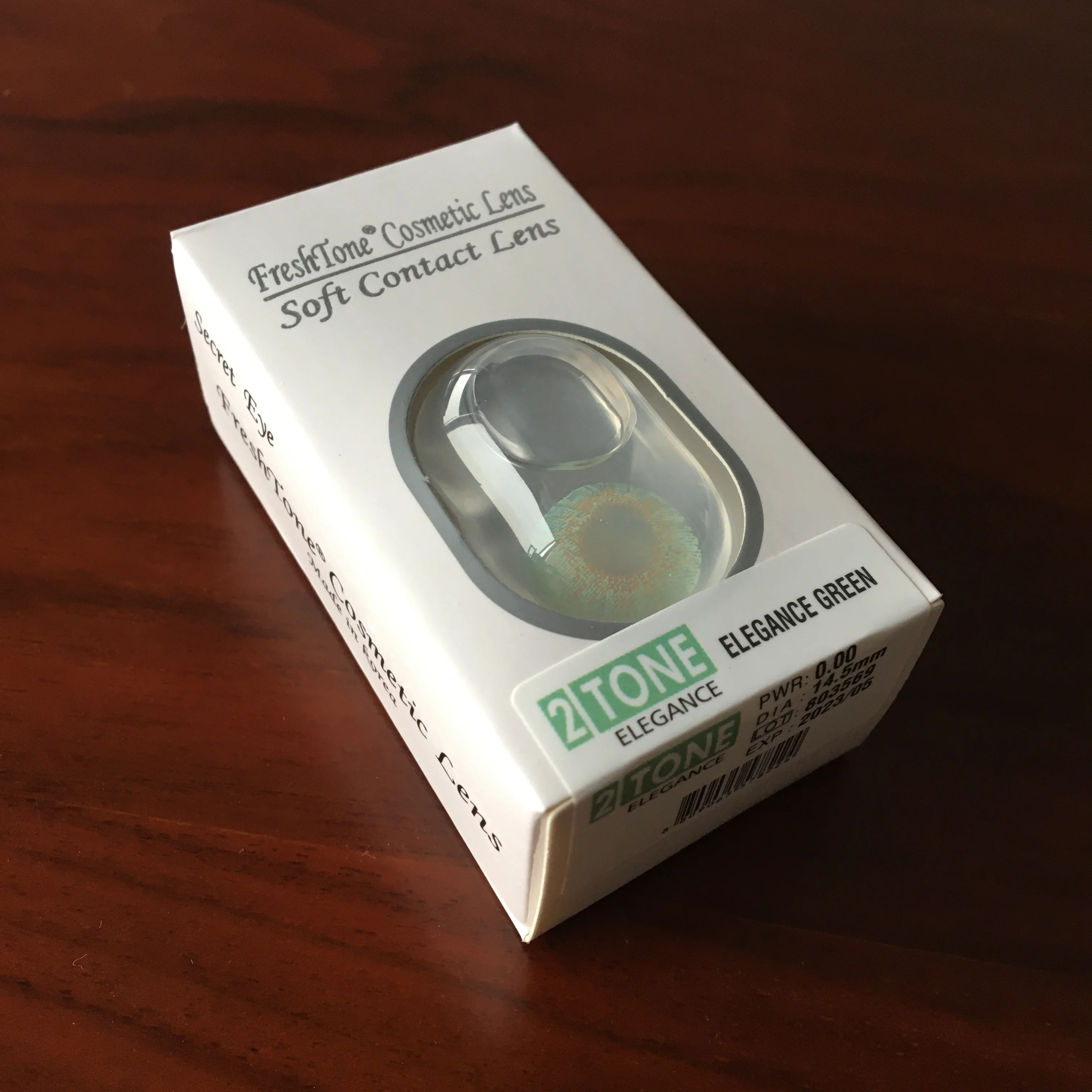 Korean soft contact lenses FreshTone contact lens Elegance colored contact lens
