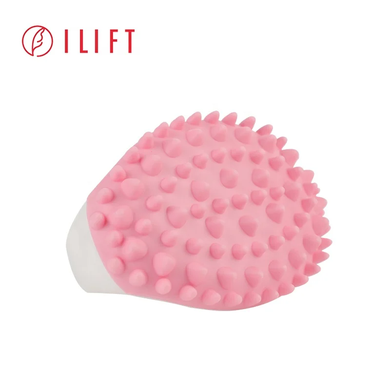 silicone dry brushing body brush for cellulite and lymphatic