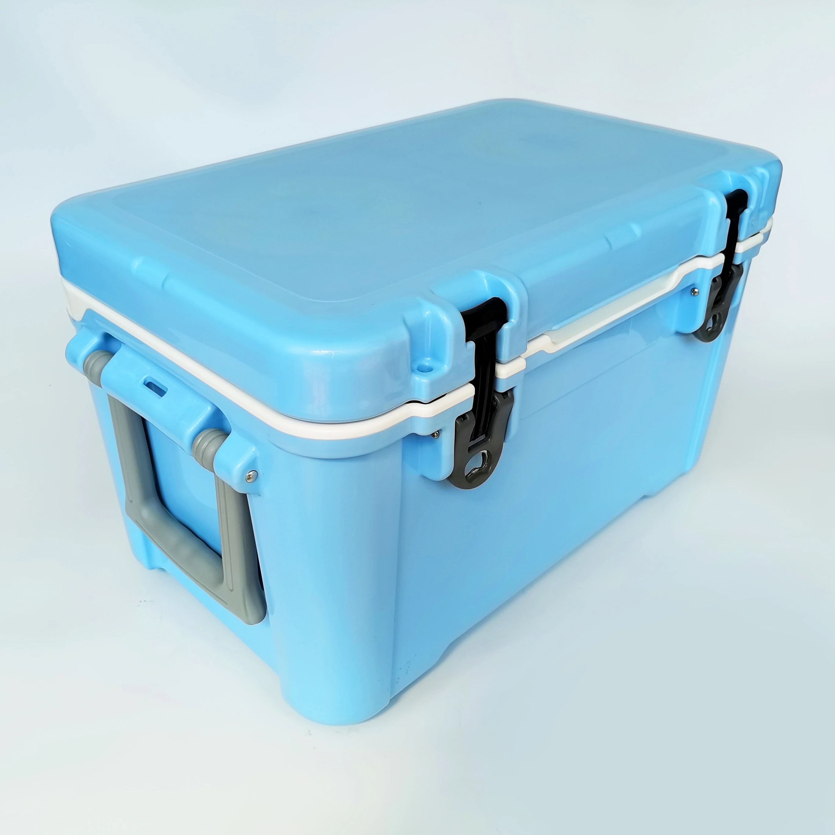 
2020 insulated 35QT portable medical fishing outdoor waterproof injection coolest large cooler box 