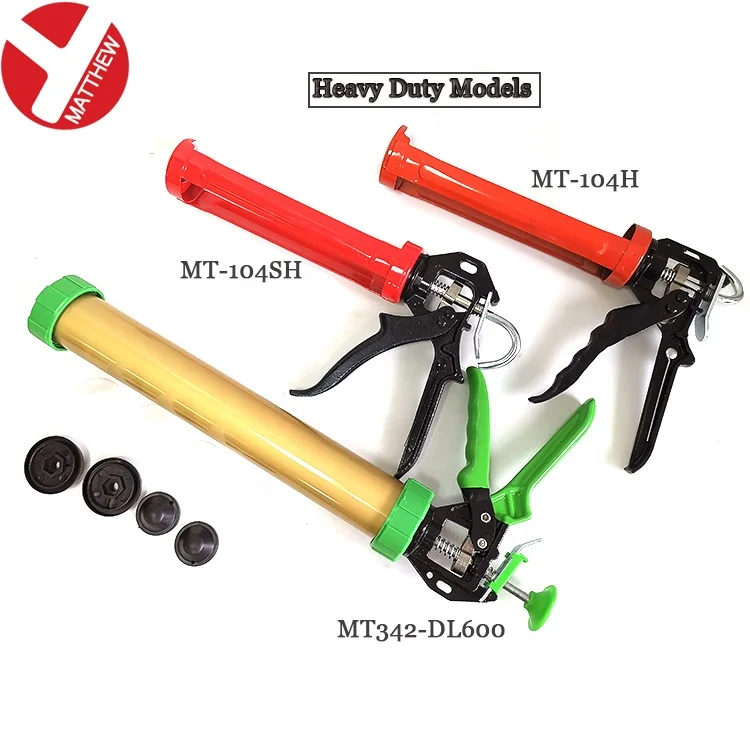 Сверхмощный пистолет для колбасы с поливинилхлоридным покрытием и гладкой шпилькой