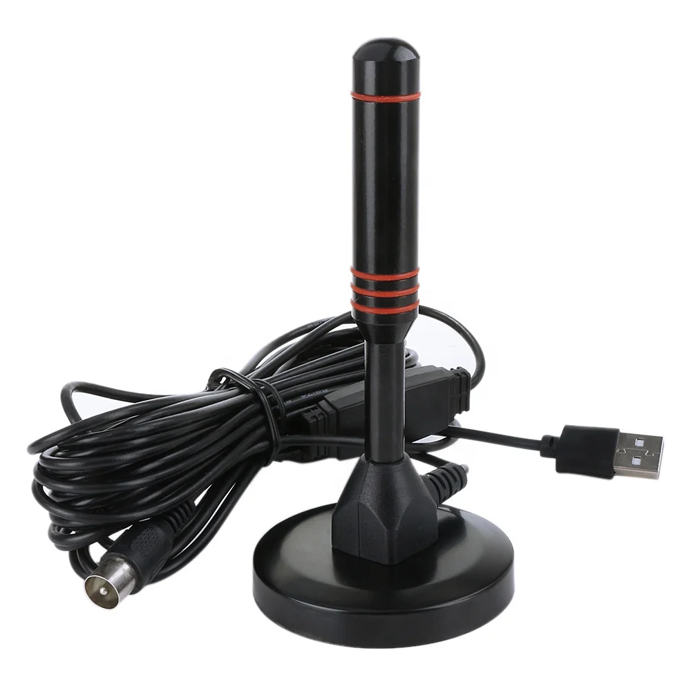 Домашняя 12dBi DVB-T DVB T2 антенна магнитное крепление VHF UHF ТВ