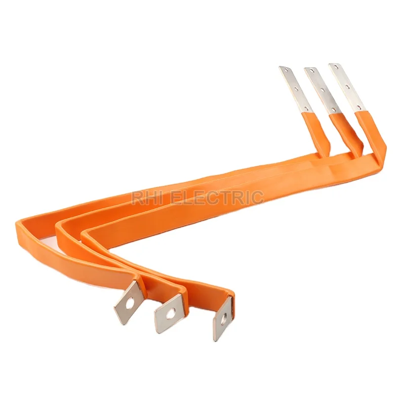 High tensile strength copper laminated flexible insulated bus bar contactor for electric lifter