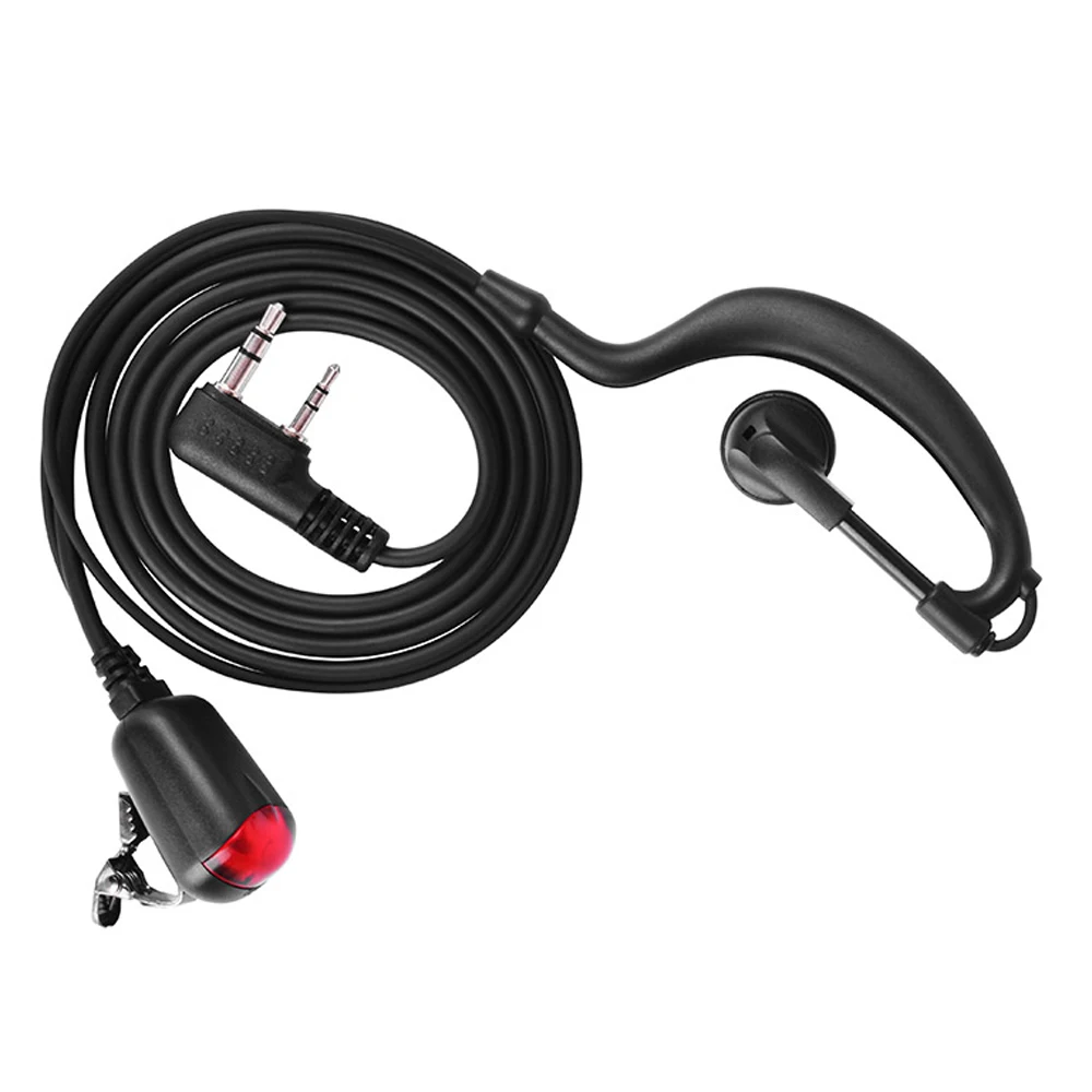 2 Pin PTT MIC гарнитура акустическая трубка In-ear Динамик для Baofeng UV-5R BF-888S CB радио аксессуары ванной комнаты с верескового цвета лампы