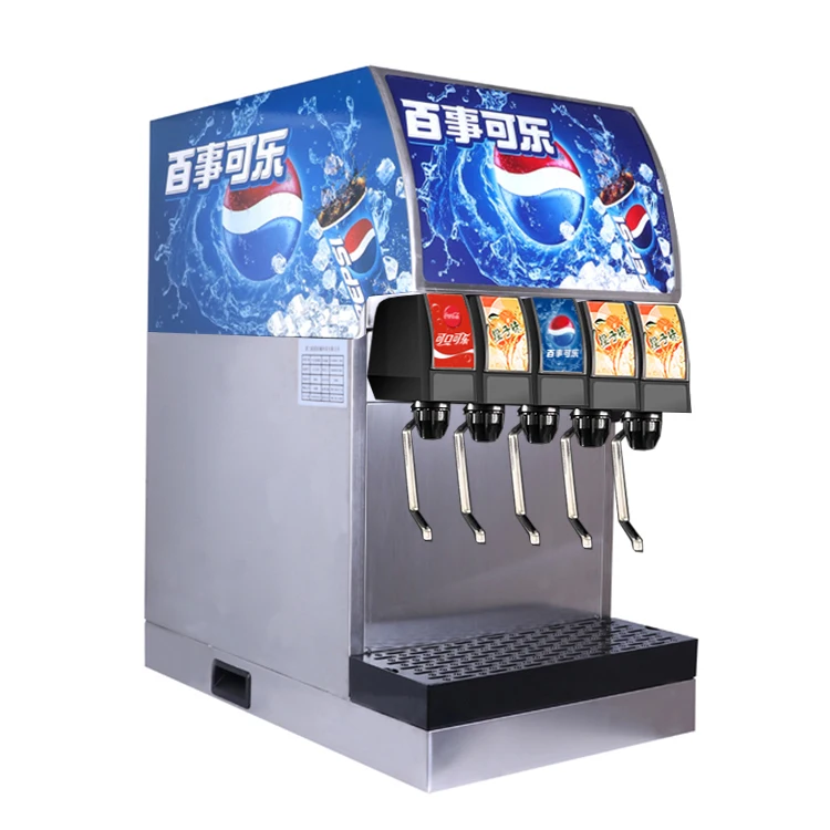 Nengyang frozen cold carbonated soda fountain post mix dispenser making machine at factory price