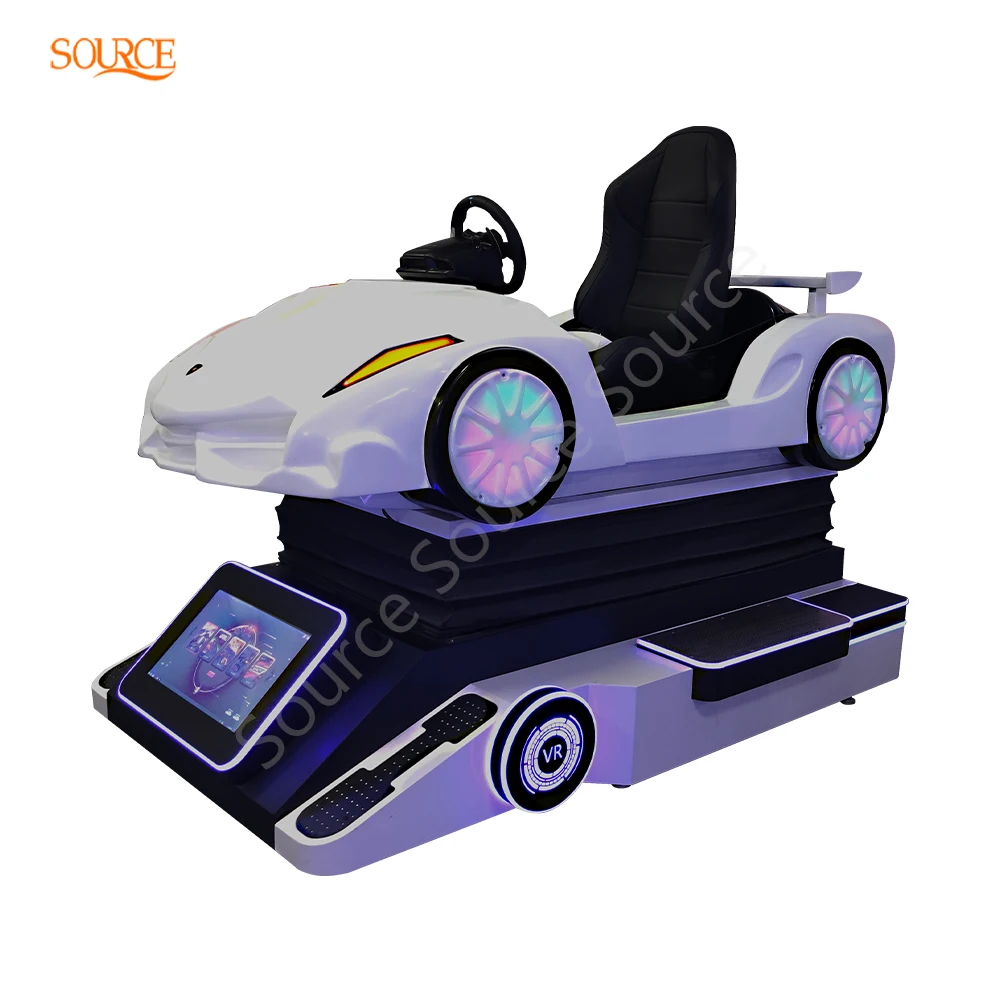 Exciting VR Simulators for Gamers and Race Lovers Virtual Reality Machine for Family Entertainment Centers