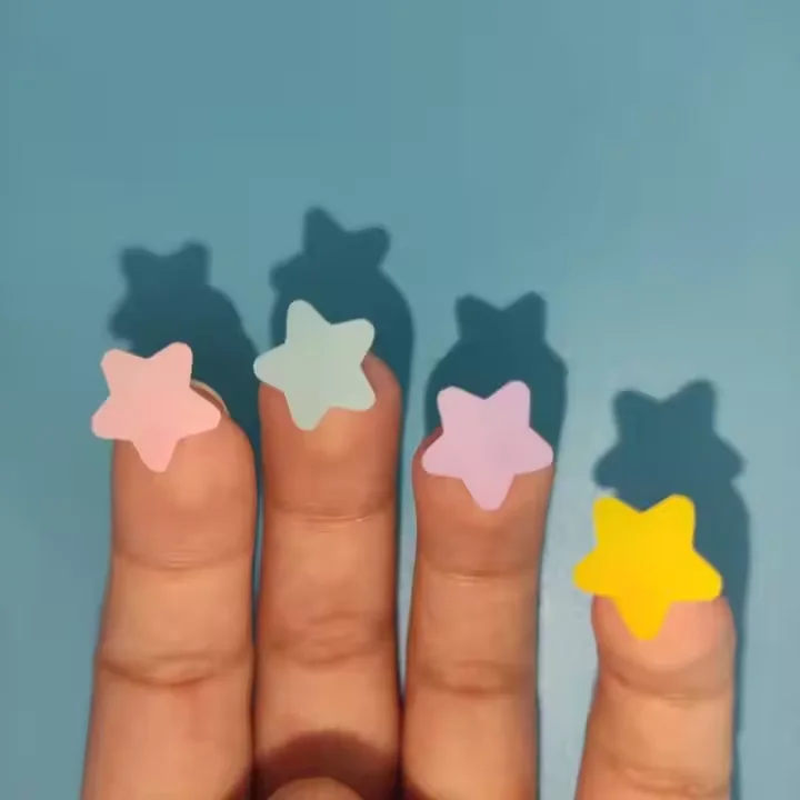 Acne Patch Pimple Patch, Rainbow Star & Heart Shaped Acne Absorbing Cover Patch