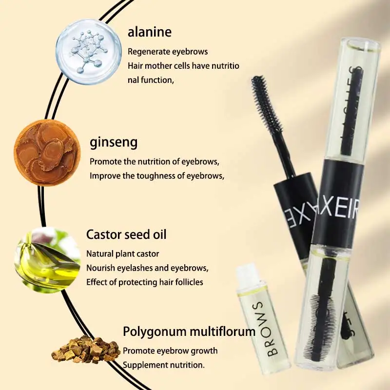 Wholesale Private Label Eyelash Growth Serum Natural Eye Lash  High Quality Organic Eyelash Eye Lash Growth Serum