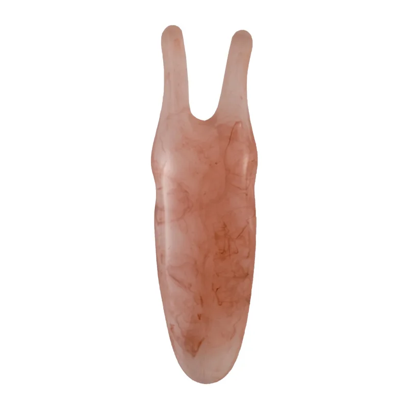 Small insect shaped nose bridge scraper Y-shaped resin massage scraper whole body meridian scraper acupoint massage stick