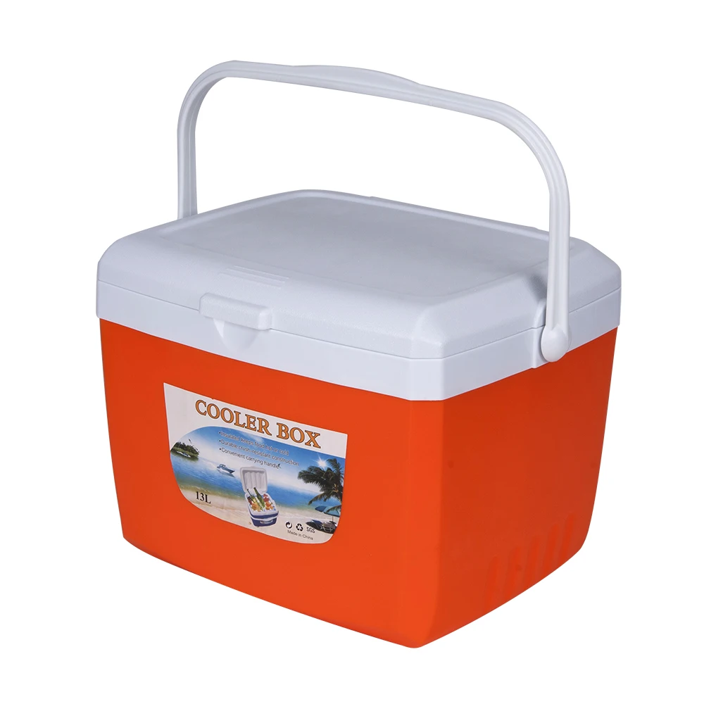 China Cheap Price 13L Outdoor Cooling Box Fashion Food Beverage Chiller Cooler Box for Cans