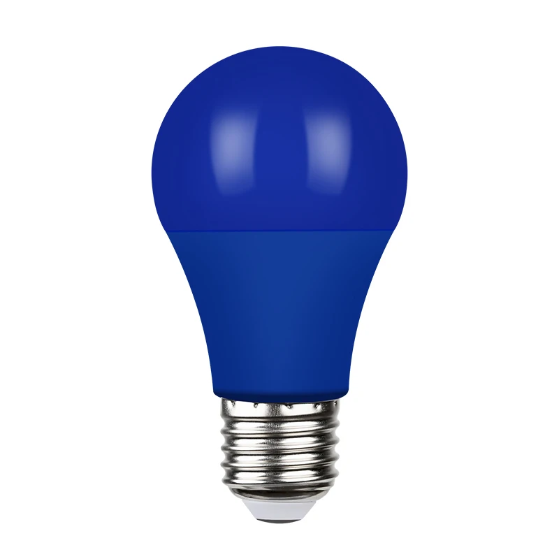 Super quality SAA CE RoHS led color bulb led bulb light red yellow Blue Light Blocking Light Bulb b22 e26 e27 no flicker