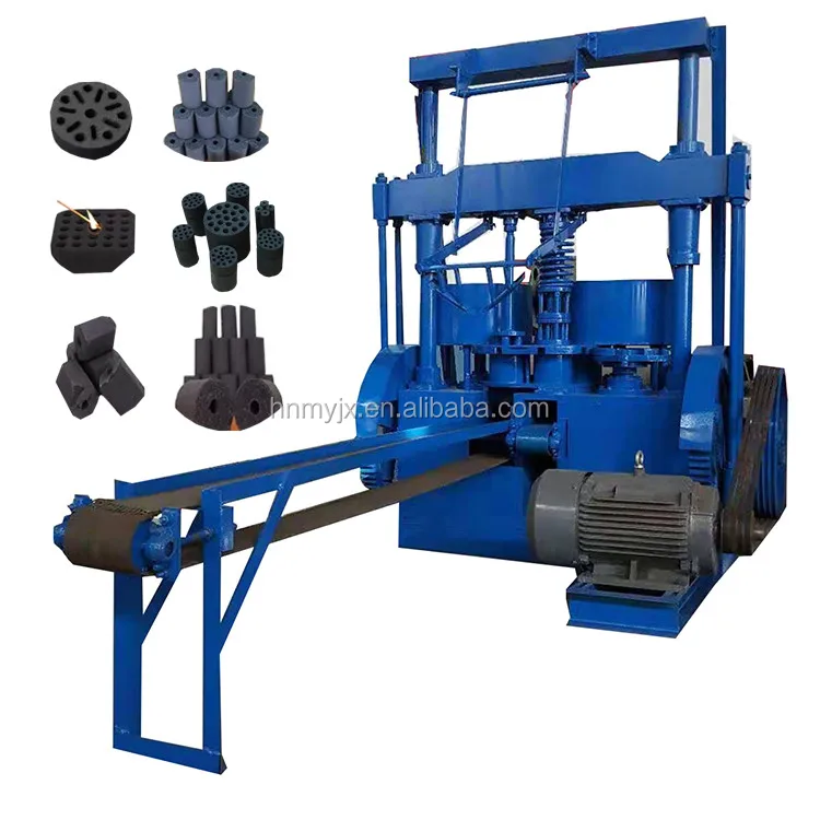 Honeycomb Coconut Shell Wood Sawdust Charcoal Briquette Machine For Briquetting Coal Powder