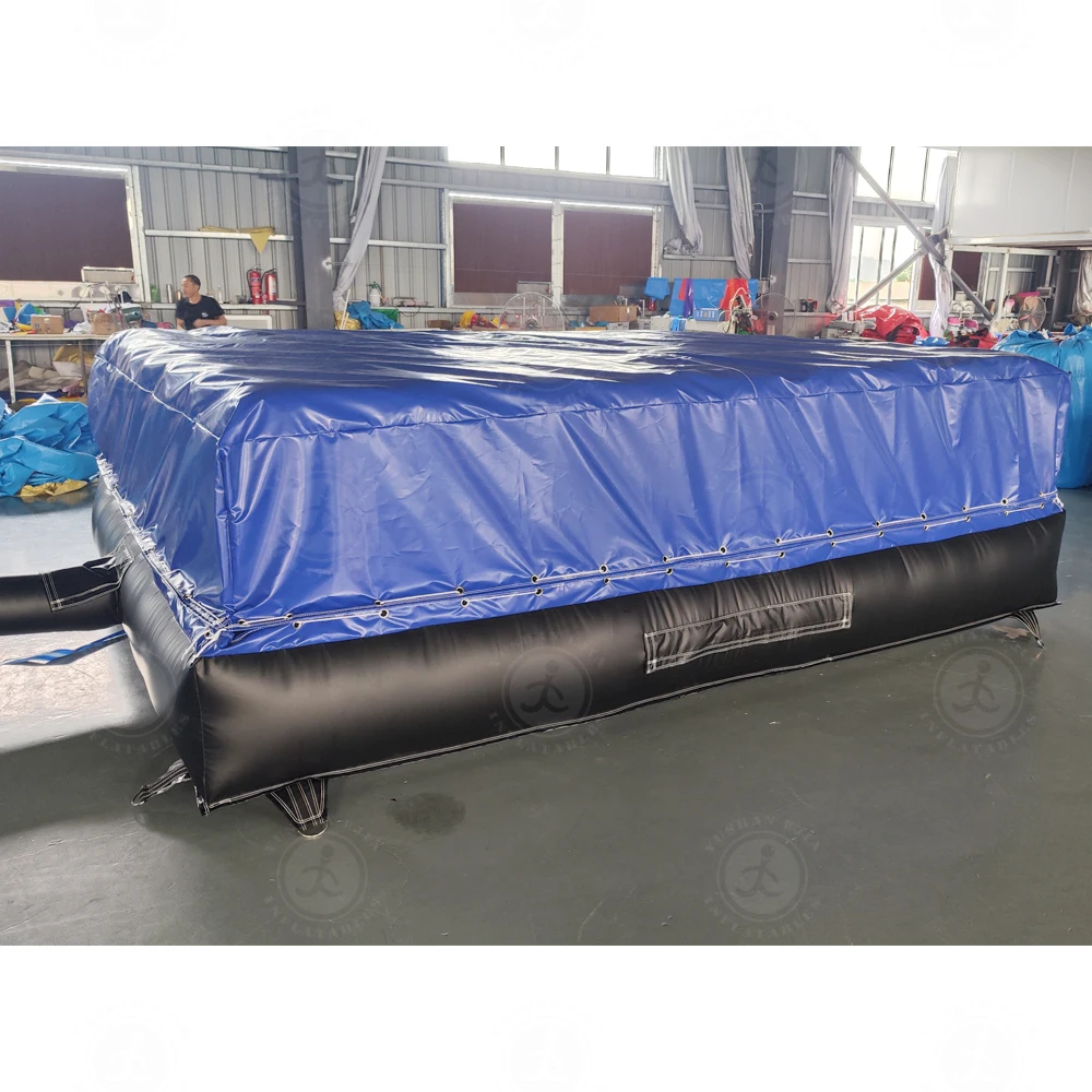Commercial trampoline park Soft Cover Landing Airbag Foam Pit Jump Air Bag Inflatable Gymnastics Jump Airbag