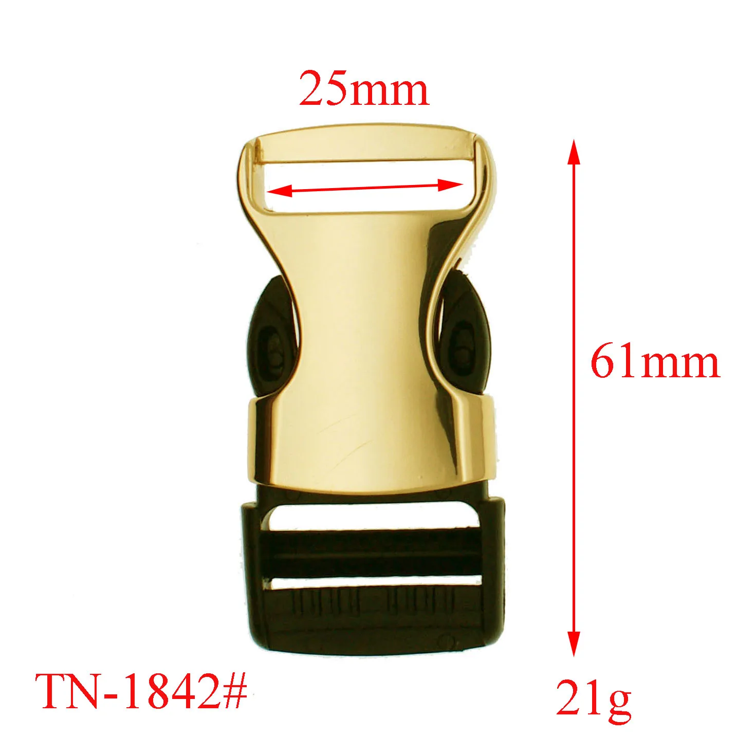 Tanai быстросъемные пряжки из цинкового сплава и пластика для сумки домашних животных регулируйте слайдер металлическая пряжка пластиковая