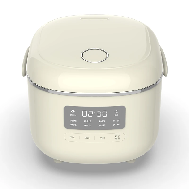 Home Digital Smart Multi 3L Electric Non-Stick Healthy Fast Cooking Portable Rice Cooker Rice Cooker Stainless Steel Inner Pot