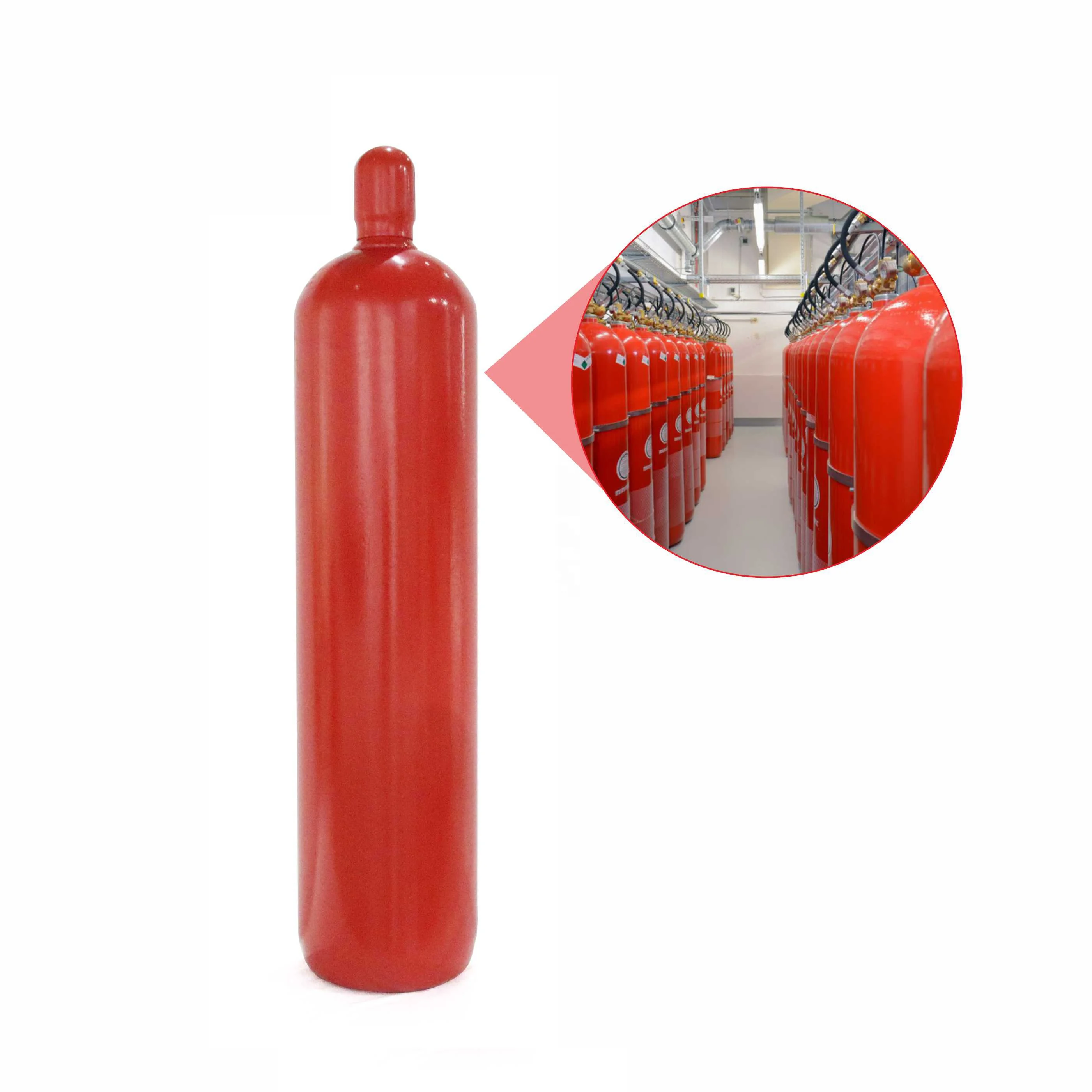 45kg co2 gas cylinder used for co2 cylinder filling machine