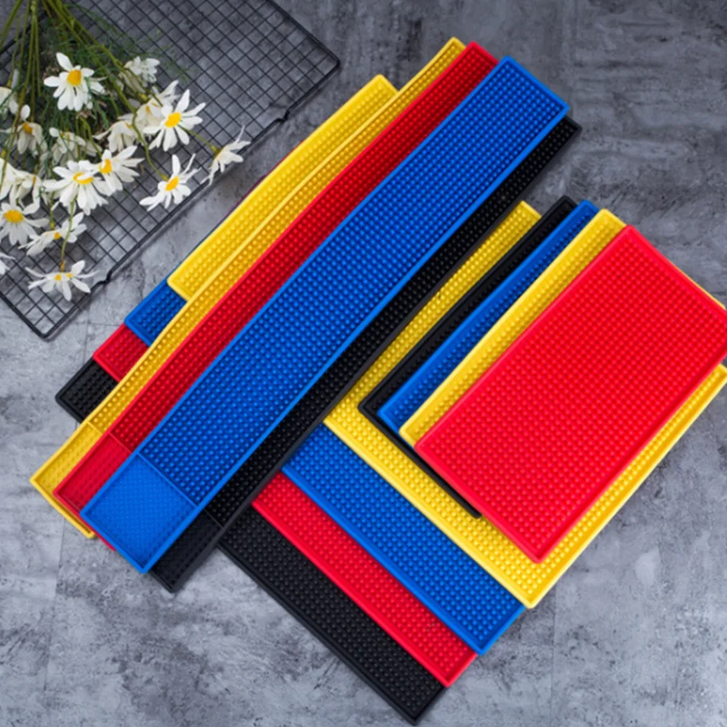 Лидер продаж на amazon, аксессуары для баров 2020, резиновый коврик для пива на заказ, коврик для бара из ПВХ с пользовательским логотипом