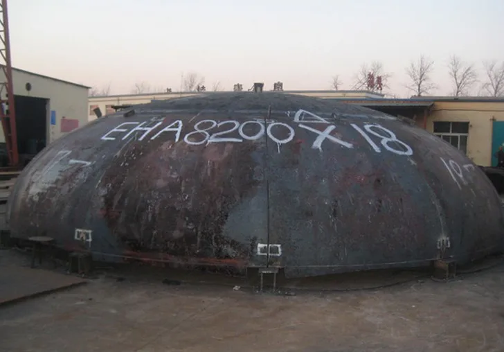 stainless steel tank dishes end Hemispherical Ellipsoidal conical Dished Head