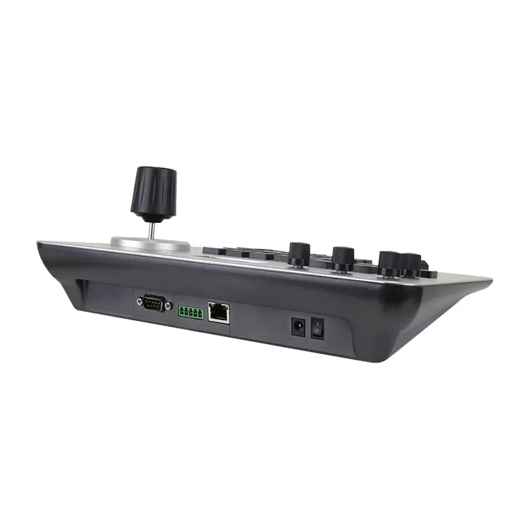 control keyboard network analog compatible with a digital monitoring joystick controller