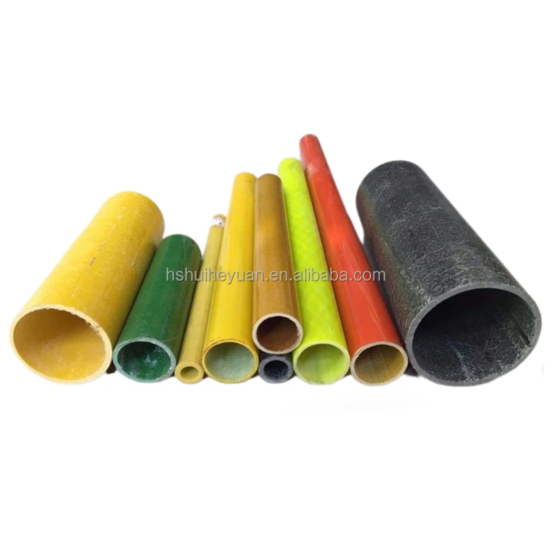 Fiberglass Pultruded Structural Profiles Plastic I Beams Rectangular Pipe,Plum Pipe,Channel Steel for Construction